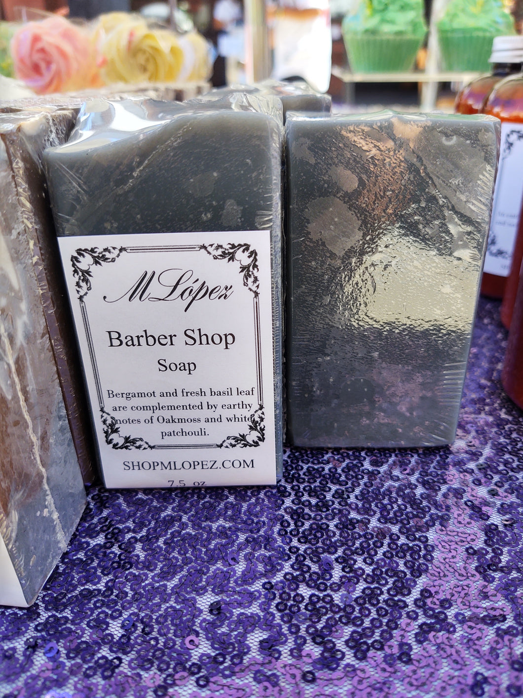 Barber Shop Soap Brick